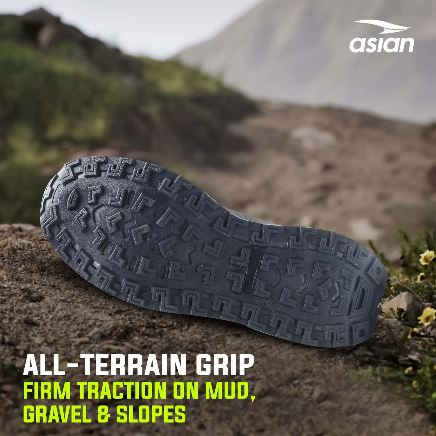Image of asian Everest W-21 Women's Trekking Shoes | All Terrain Grip with Comfort & Hike Outdoors For Women