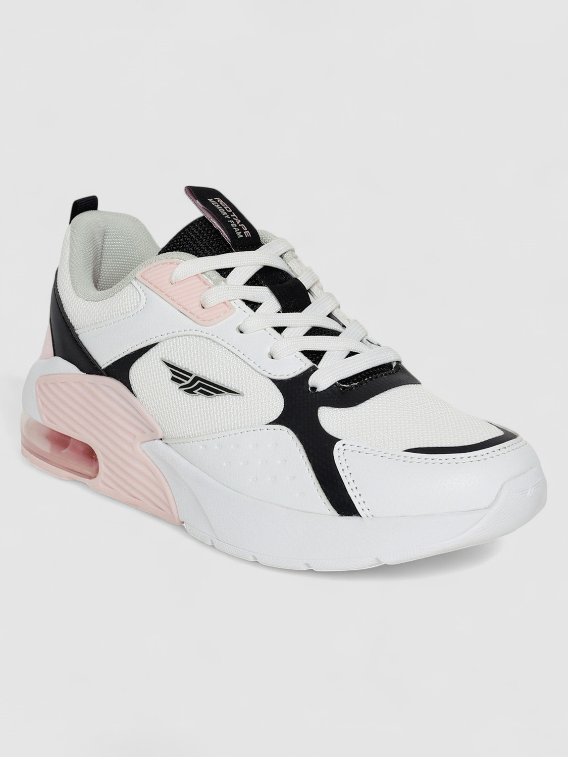 Image of RED TAPE Casual Shoes for Women | Breathable Mesh+PU Upper, Cushioned Insole Sneakers For Women