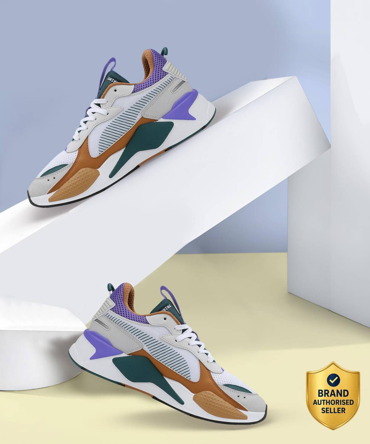 PUMA RS-X TOYS Men's White Sneakers