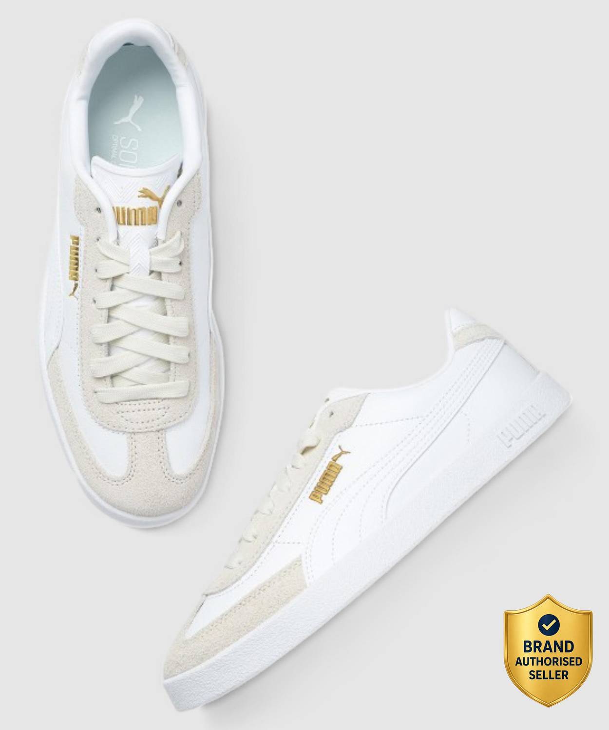 PUMA Club II Era Sneakers White - Image 1