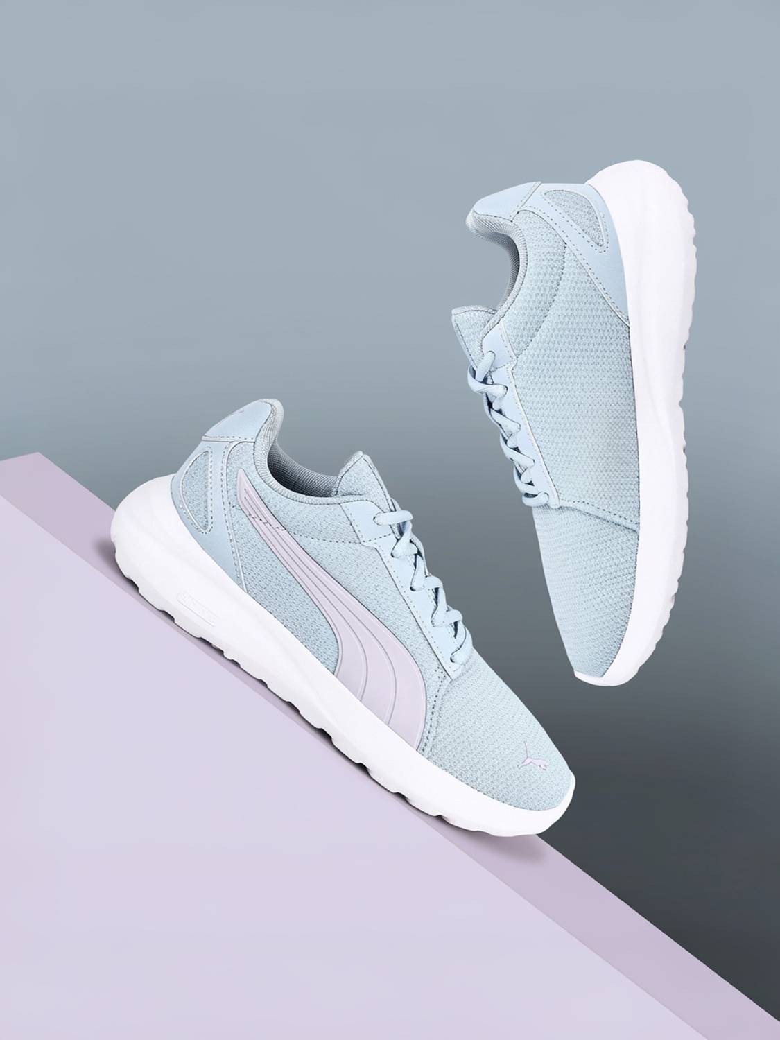 PUMA SOFTRIDE COSMIC LT WMNS Running Shoes For Women (Blue , 5)