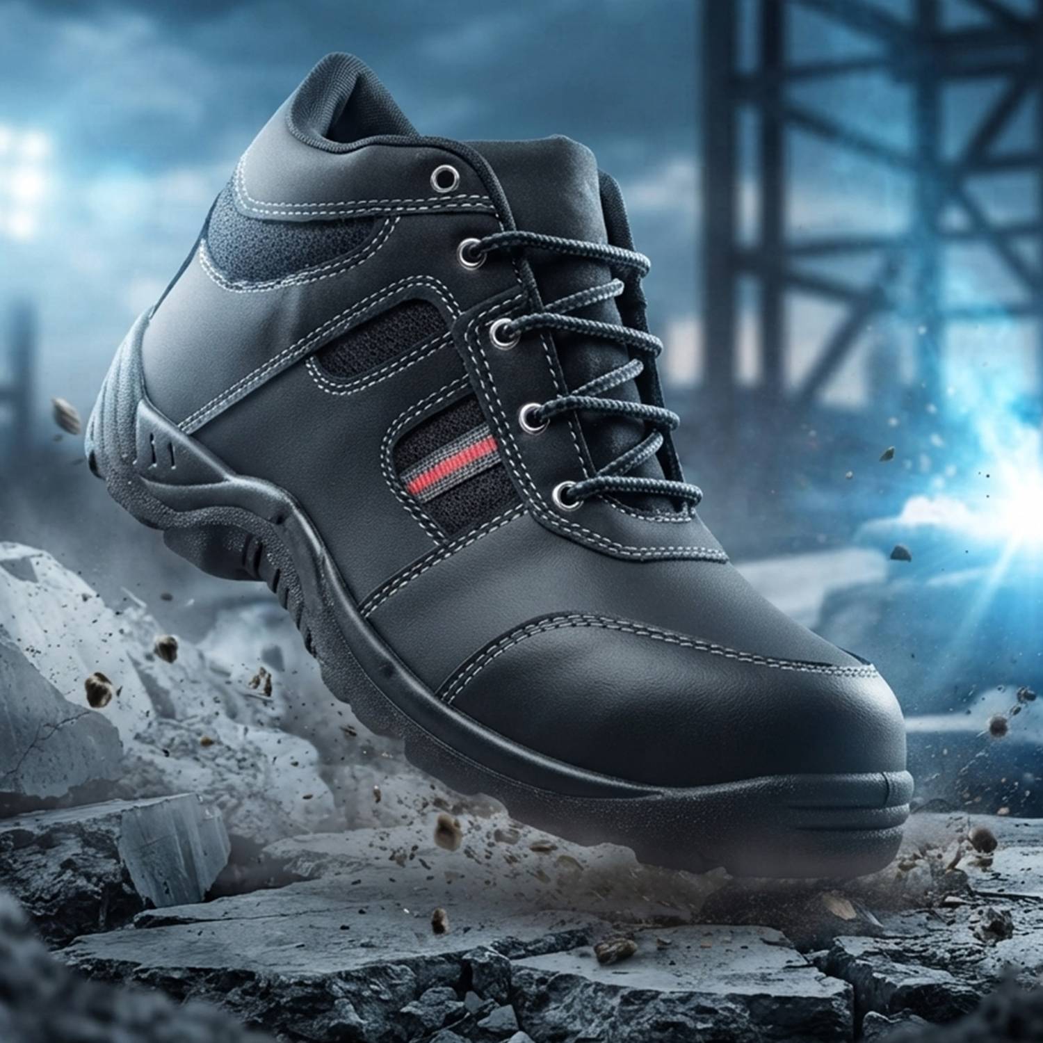 VILMEN Industrial Safety Shoes Steel-Toe PVC Sole - Image 1