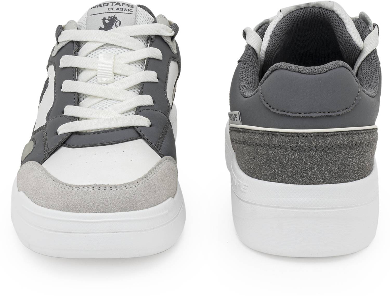 RED TAPE Men's Red Lifestyle Sneakers - Image 4
