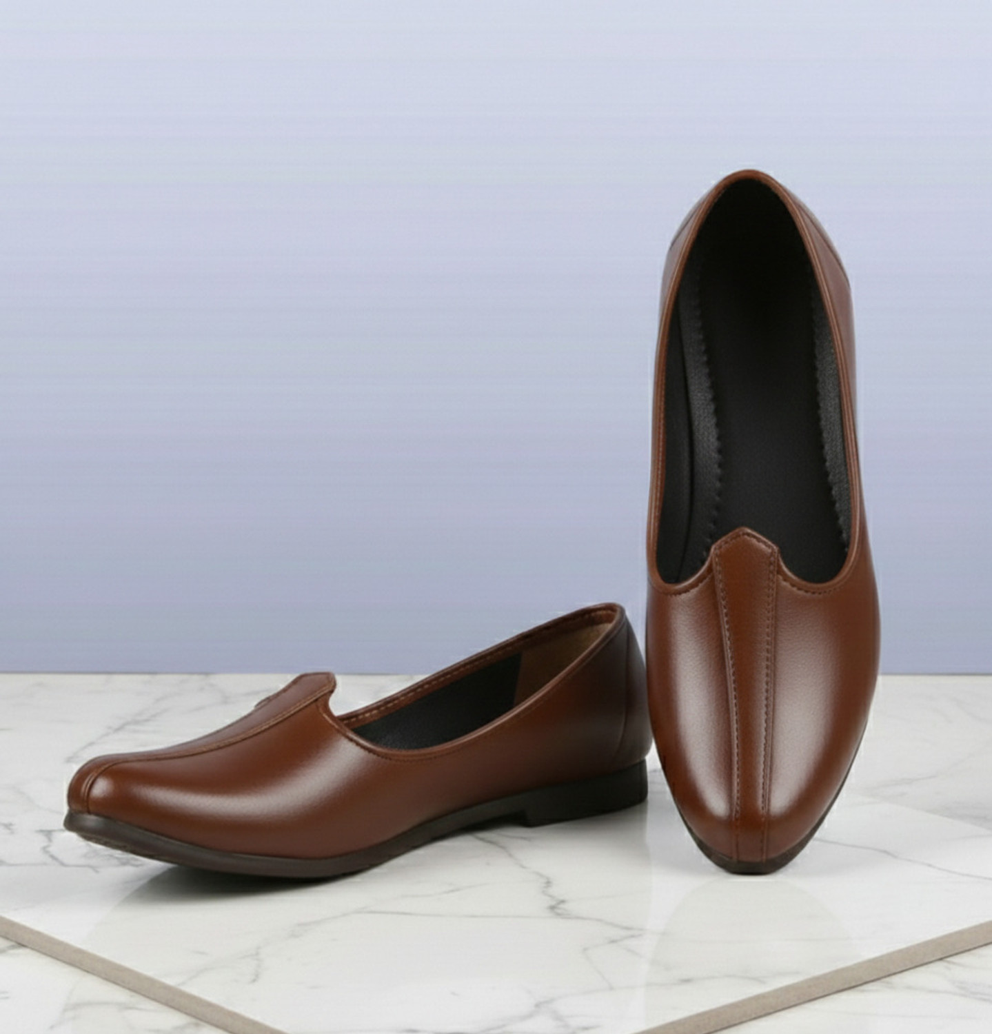 Image of R RJ TRENDS punjabi jutti , nagra, nagra,shoes ,kurta shoes, jutti,mojri jutis for men Loafers For Men