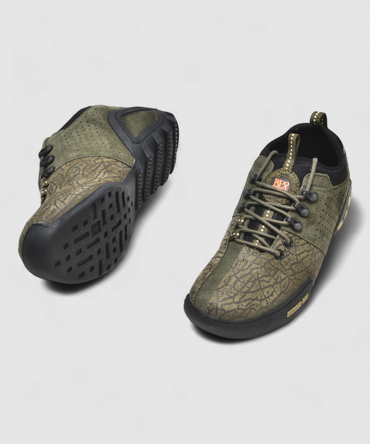 Image of WOODLAND Lace Up Lightweight Breathable Comfortable Daily Use Casuals For Men (Multicolor, 6)