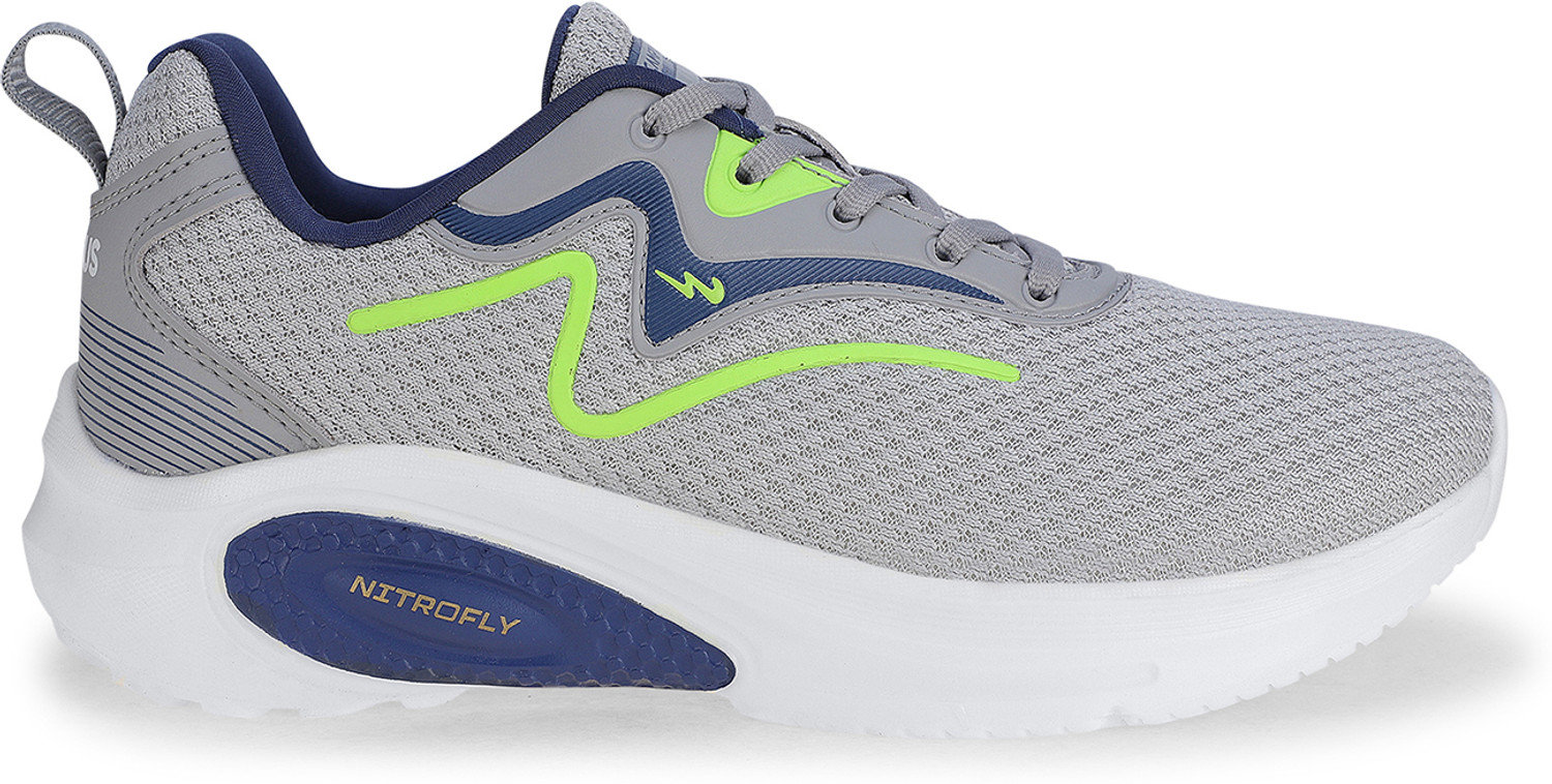 Image of CAMPUS HANDEL Men's Sports Shoes | PU Foam Cushioning with NitroFly Comfort | Lace-Up Running Shoes For Men