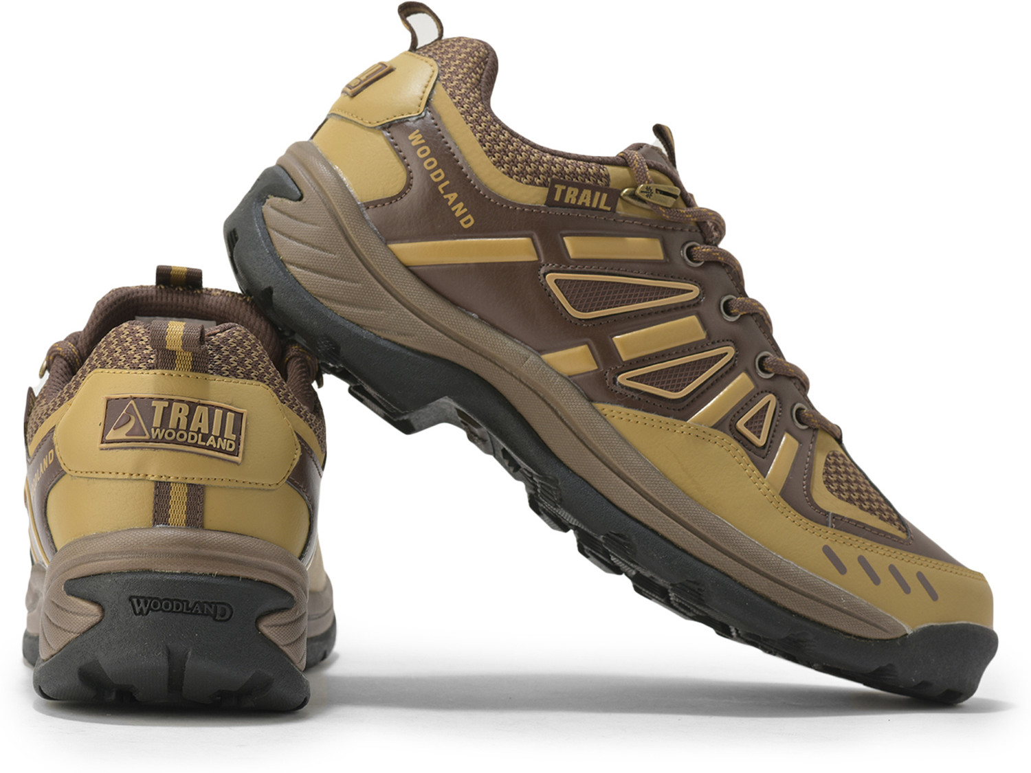 Image of WOODLAND Outdoor Trekking Lightweight Breathable Durable Hiking & Trekking Shoes For Men