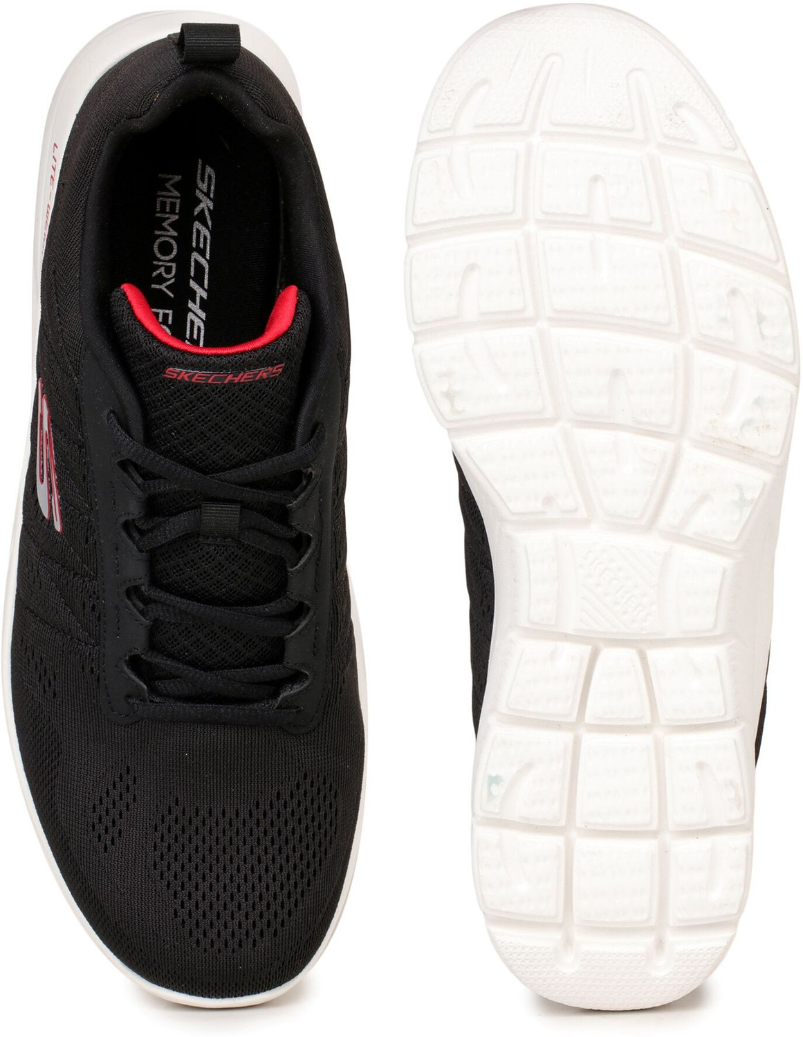 Image of Skechers SUMMITS Sneakers For Men (Black, 7)