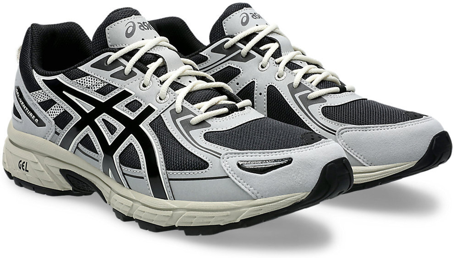 Image of Asics GEL-VENTURE 6 Sneakers For Men (Silver, 8)