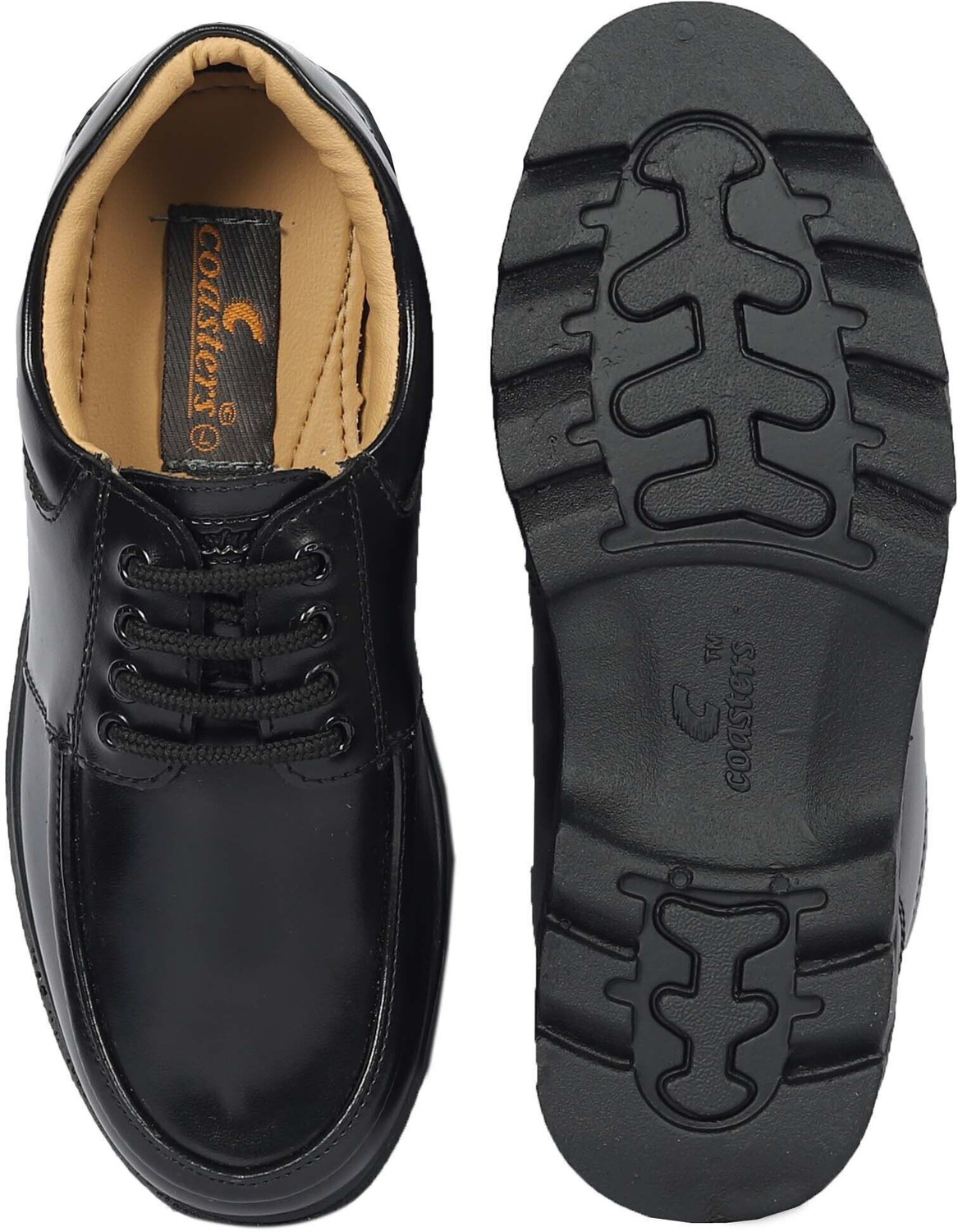 Image of Coaster Formal shoes /Comfortable shoes black /Stylish shoes /Party wear shoes Loafers For Men