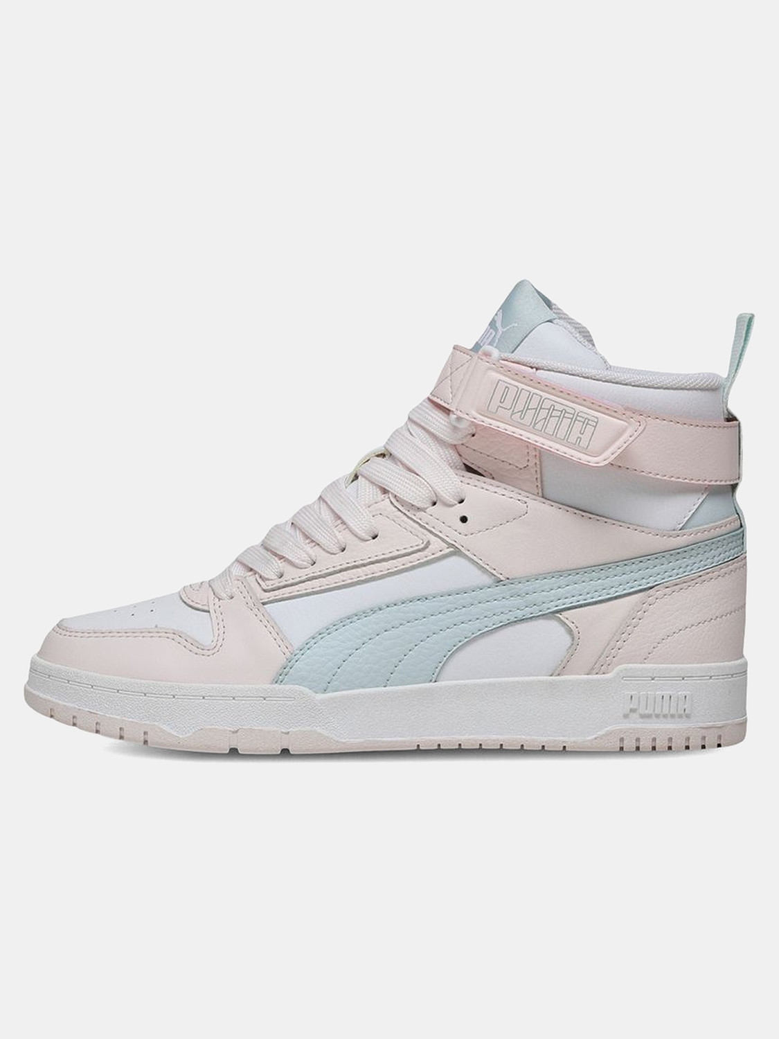 Image of PUMA Court Shatter Mid Sneakers For Men