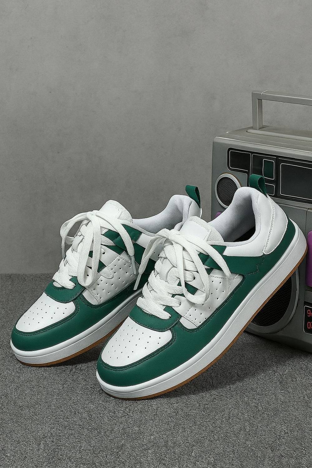 STEPHUB Men White Sneakers - Image 2