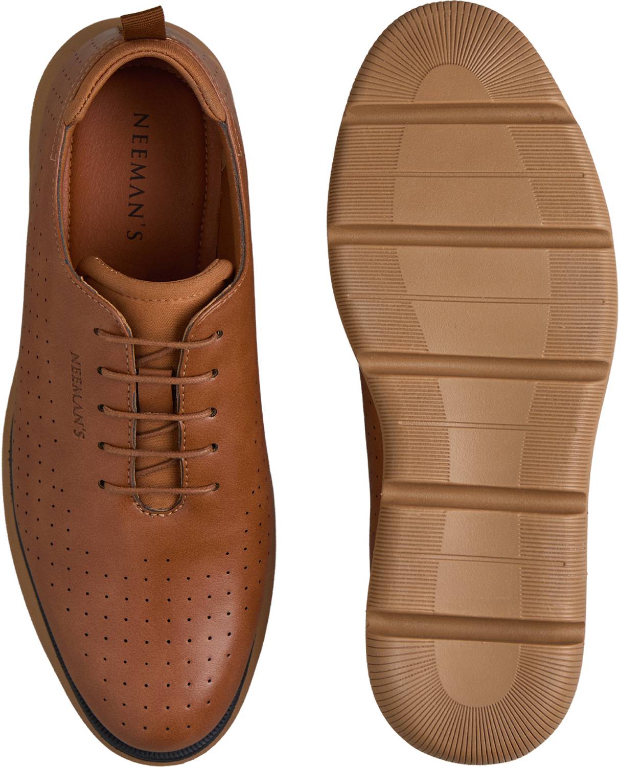 Neemans Flexy Brogues Men Brown - Image 2