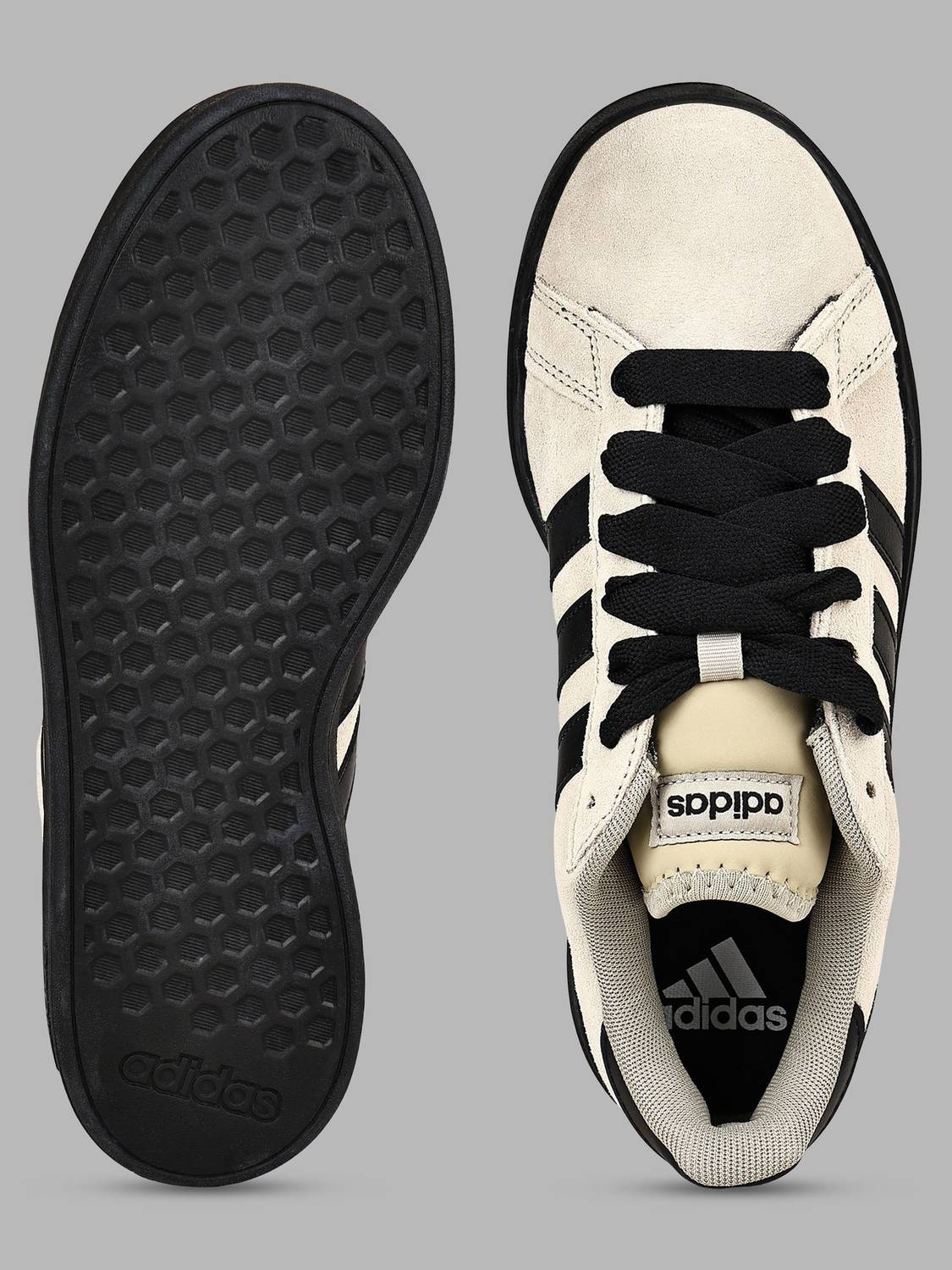 Adidas Grand Court Base 00s Men's Sneakers Brown - Image 5