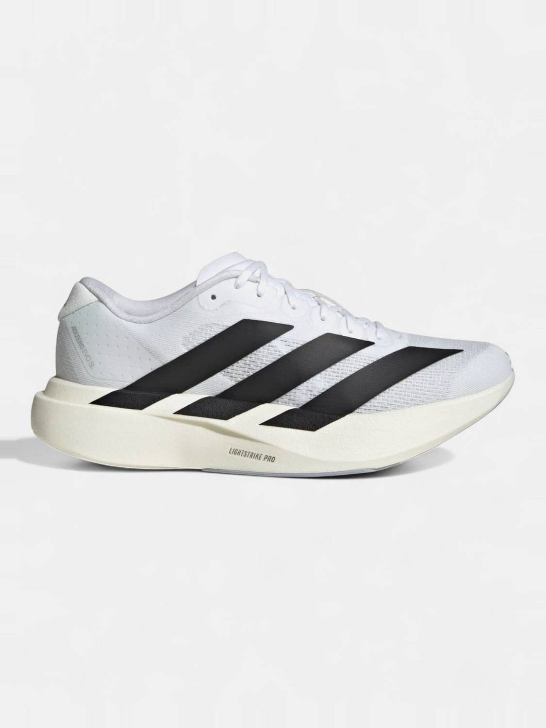 ADIDAS adizero Evo1 Comfort W White Running Shoes - Image 4