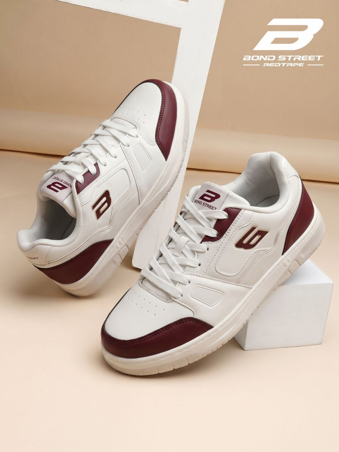 Image of Bond Street By Red Tape Men's Casual Sneakers | Lightweight, Comfortable & Durable Sneakers For Men