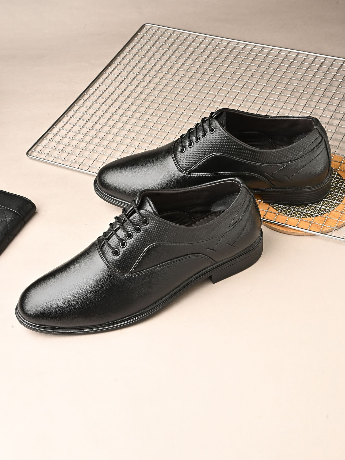 Image of PROVOGUE Lightweight Formal Soft Cushion Comfort Easy Lace-Ups Party /Office Derby For Men