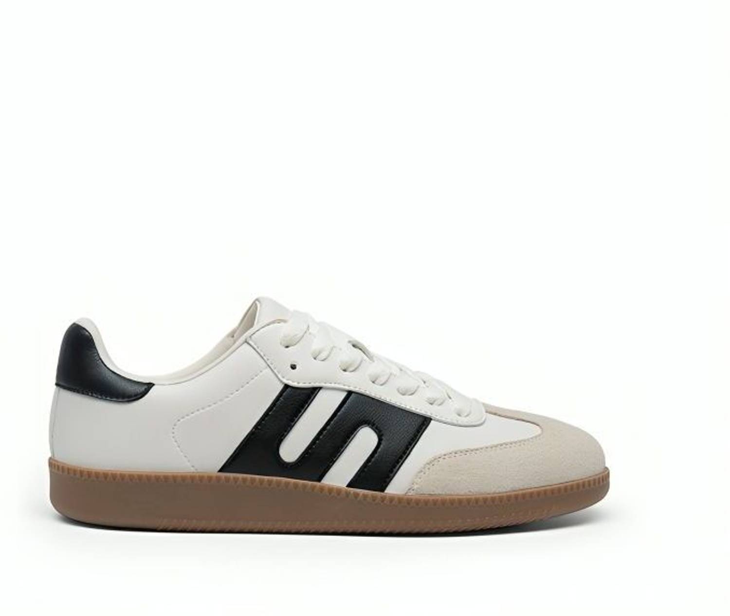 INVERSION White Samba Men's Sneakers - Image 2