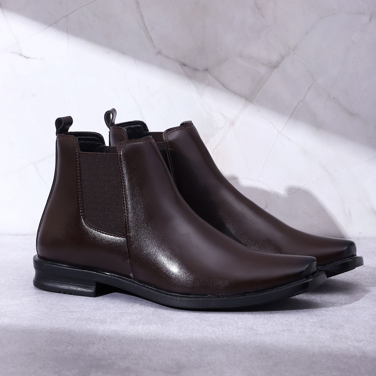 Image of Zixer Exclusive Casual Chelsea Shoe /Lightweight Chelsi Boot /Soft Cushioned Insole Shoe Casuals For Men