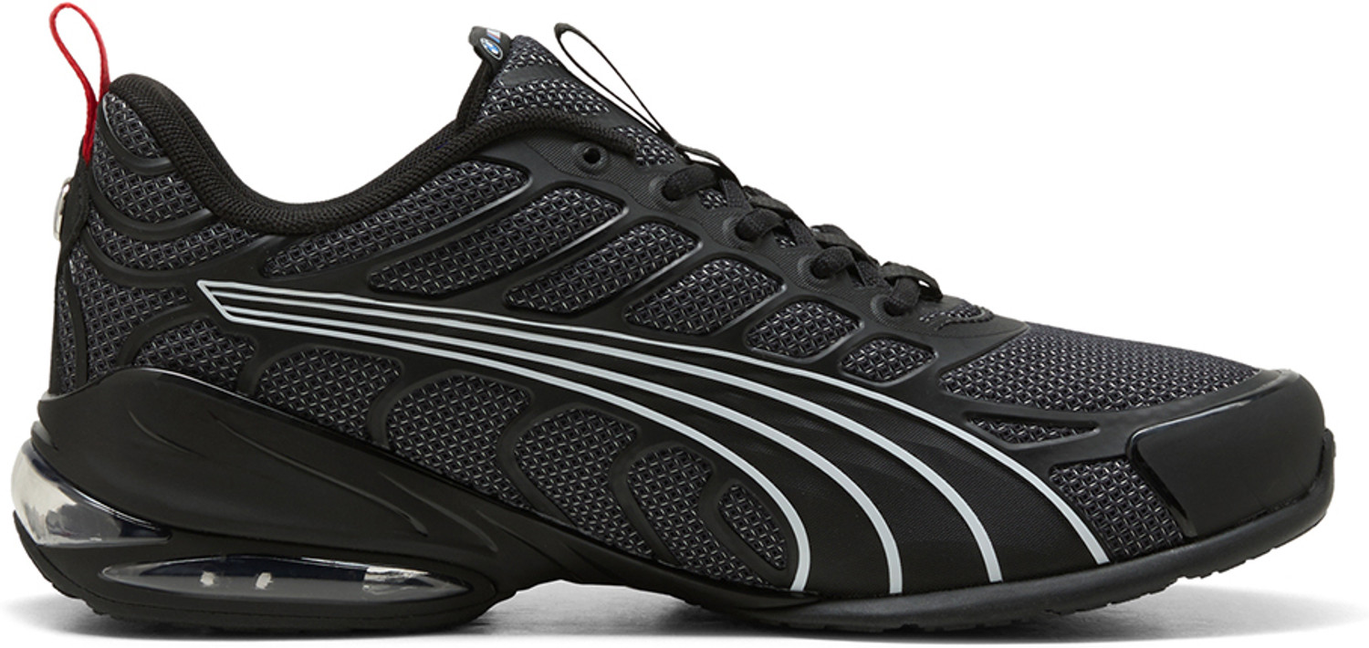 Image of PUMA BMW M Motorsport Voltra Sneakers For Unisex (Black, 7)