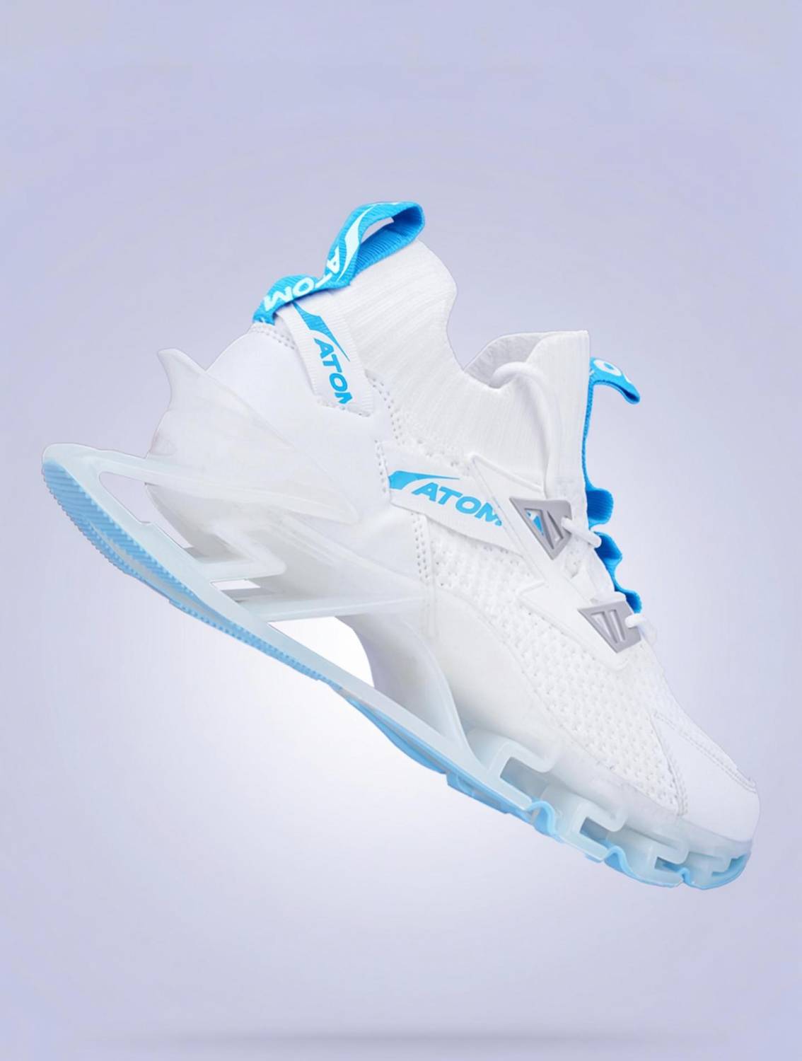 ATOM Spring Edge Alpha 2 Men White Sneakers - Image 1