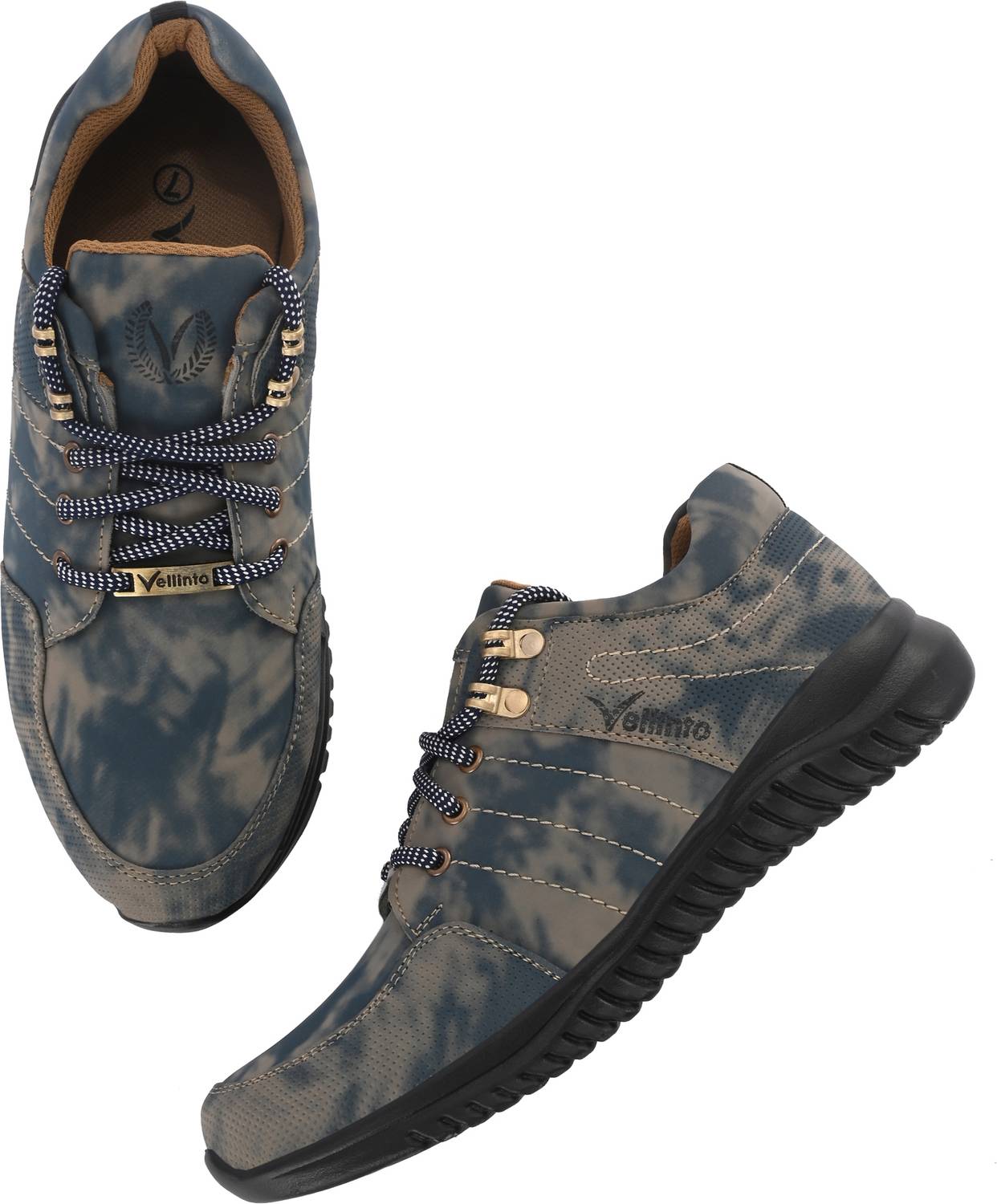 Vellinto Casual Sneakers For Men Blue - Image 3