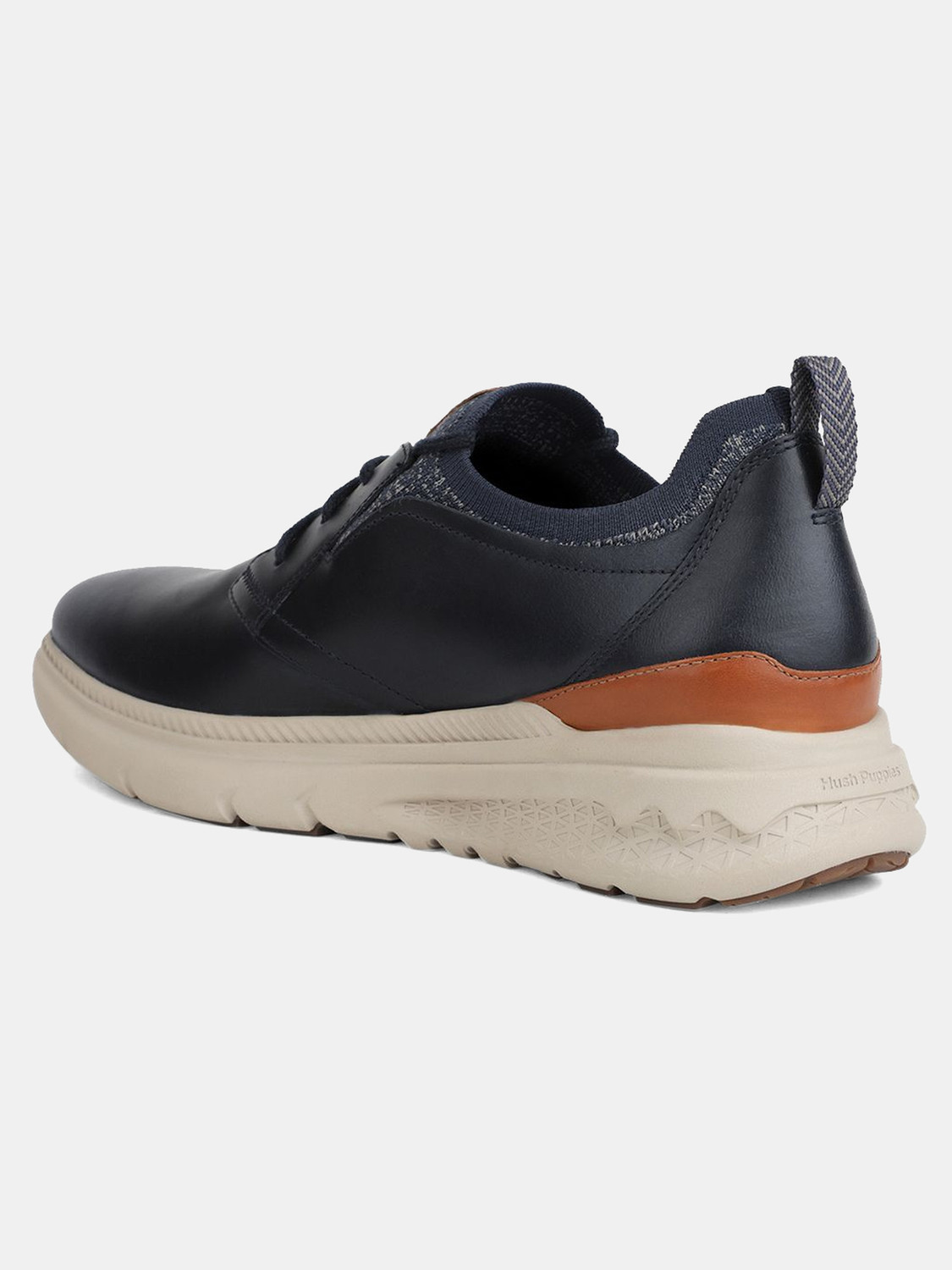 Image of HUSH PUPPIES Hush Puppies Men Casual Lace Up Derby Shoes - Navy Blue (9Uk) Derby For Men