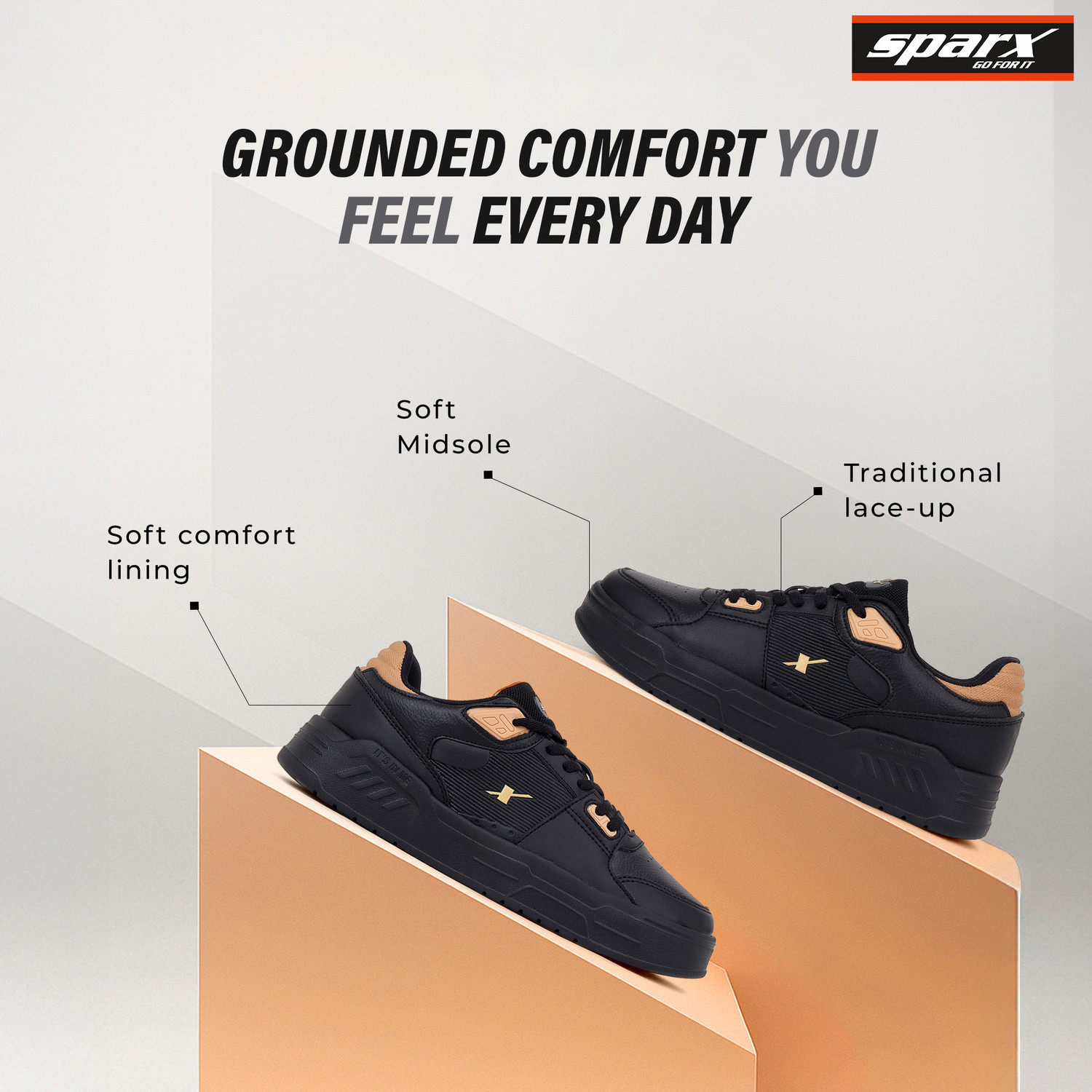 Image of Sparx SM 9070 | Stylish, Comfortable | Sneakers For Men