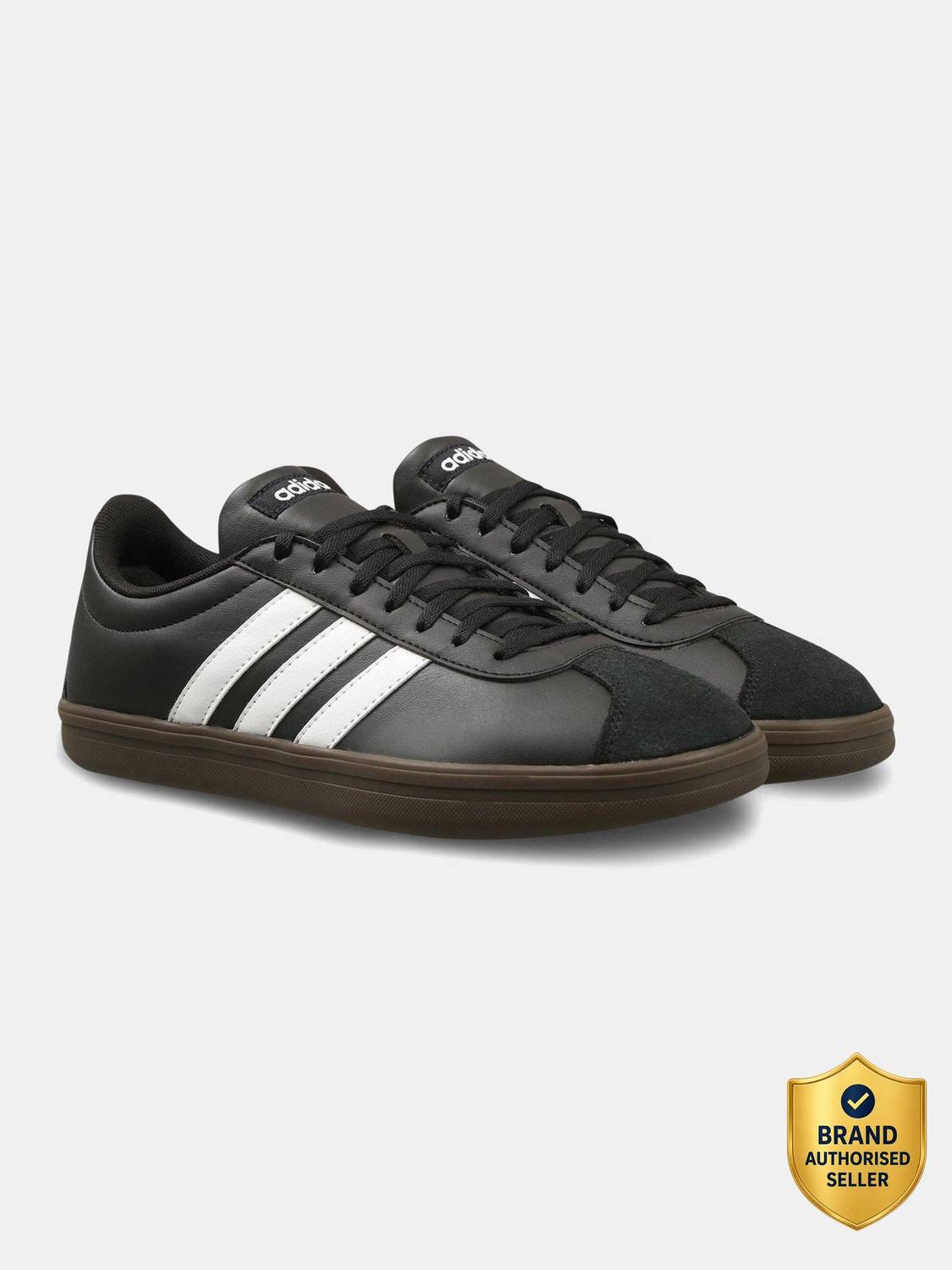 ADIDAS VL Court Base IKD Sneakers for Men (Black)