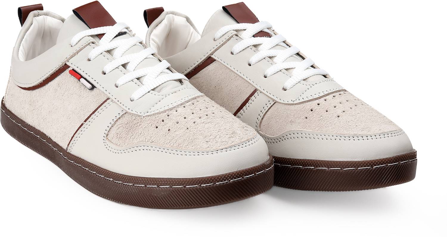 ROASTER Men's White Casual Sneakers - Image 5