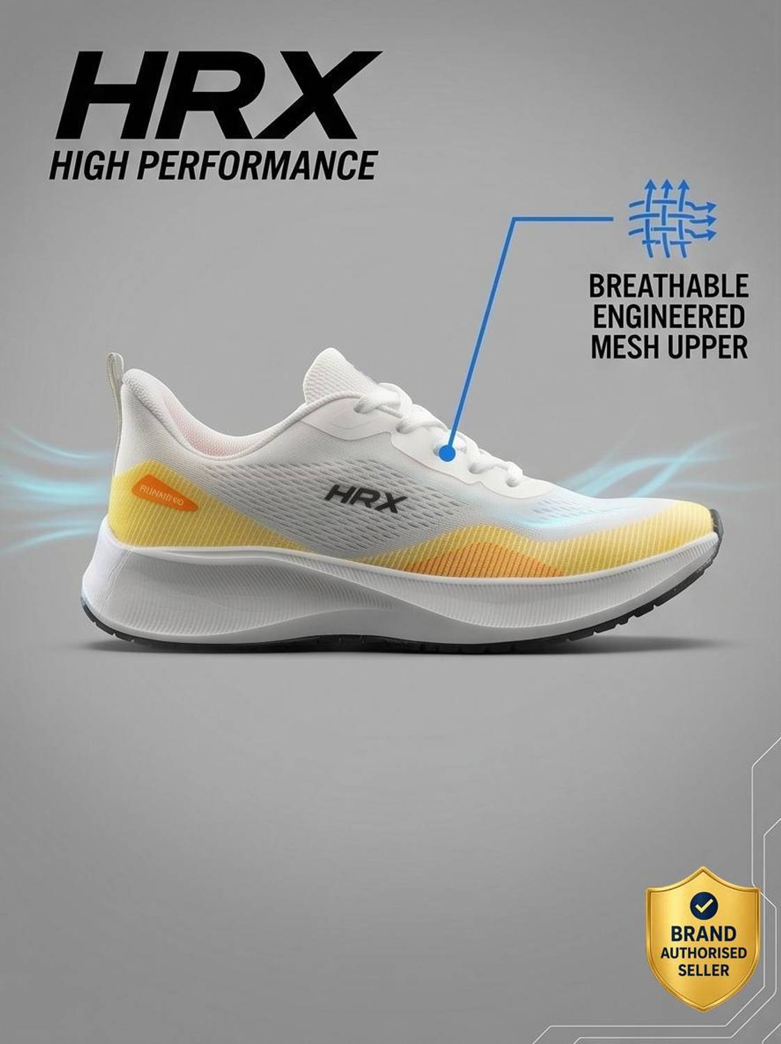 HRX by Hrithik Roshan Men's Running Shoes - Image 1