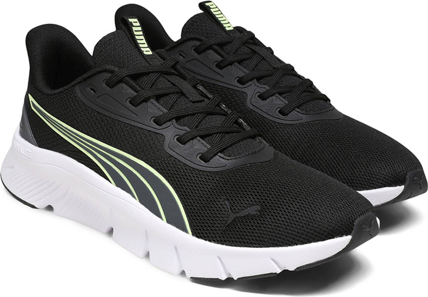PUMA FlexFocus Lite Modern Black Running Shoes For Men - Image 1