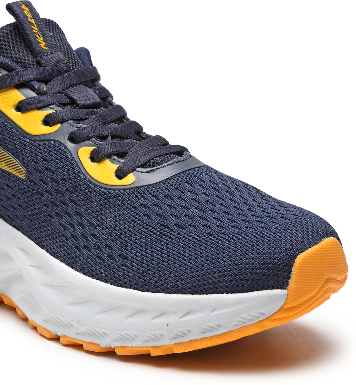 Image of action Athleo NITRO-1501 Lightweight Breathable Comfortable Sports Lace-Ups Running Shoes For Men