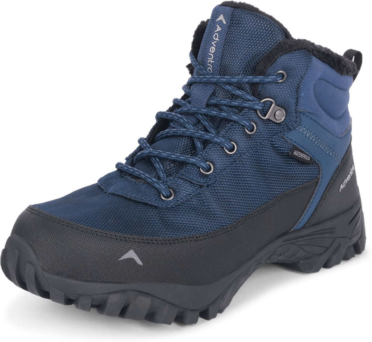 Image of ADVENTRA SPORTS Men's Waterproof Mountain Trekking Hiking Boots, Mid-Top Blue Outdoors For Men