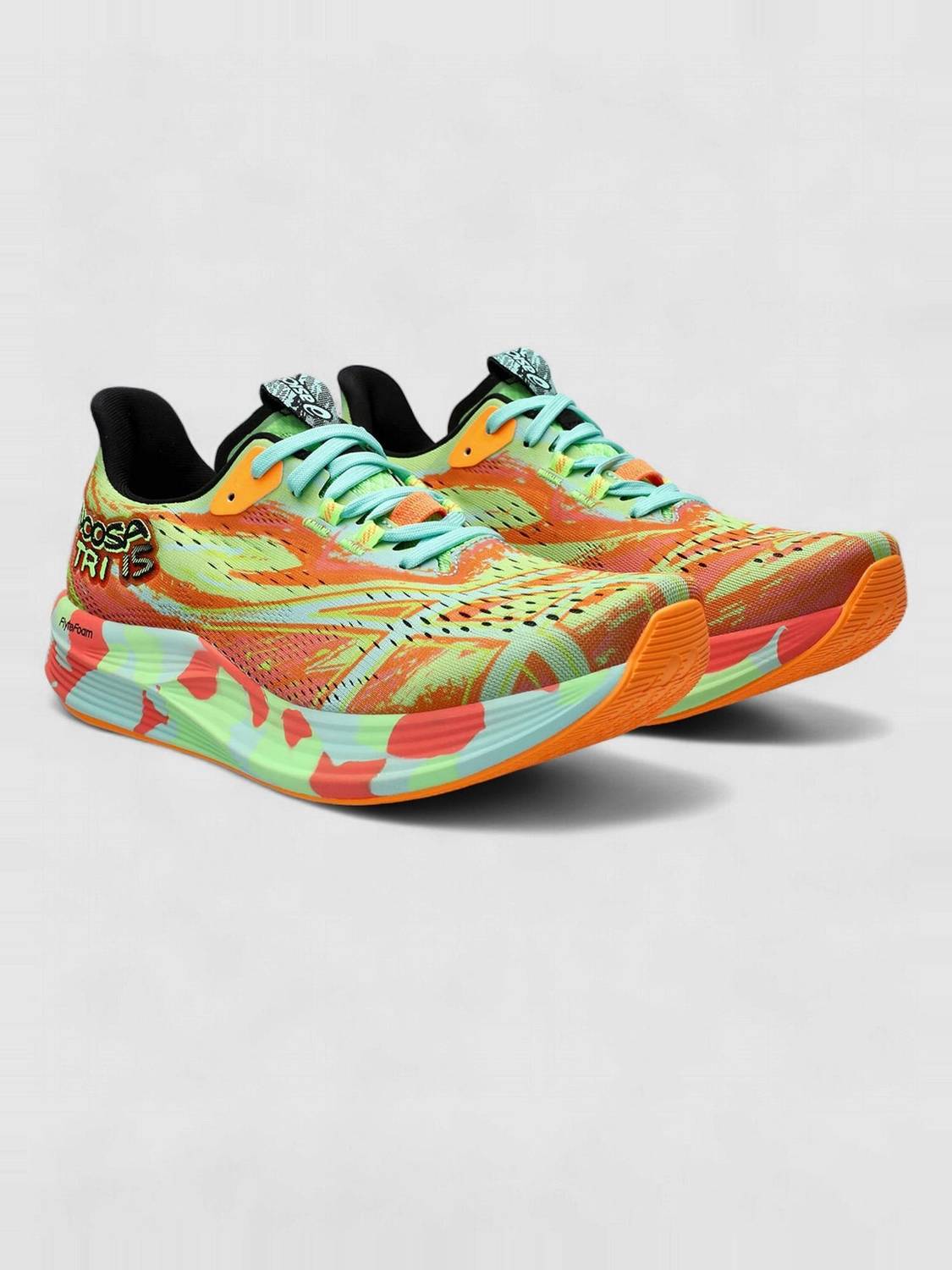 asics NOOSA TRI 15 Running Shoes For Women (Yellow , 9)