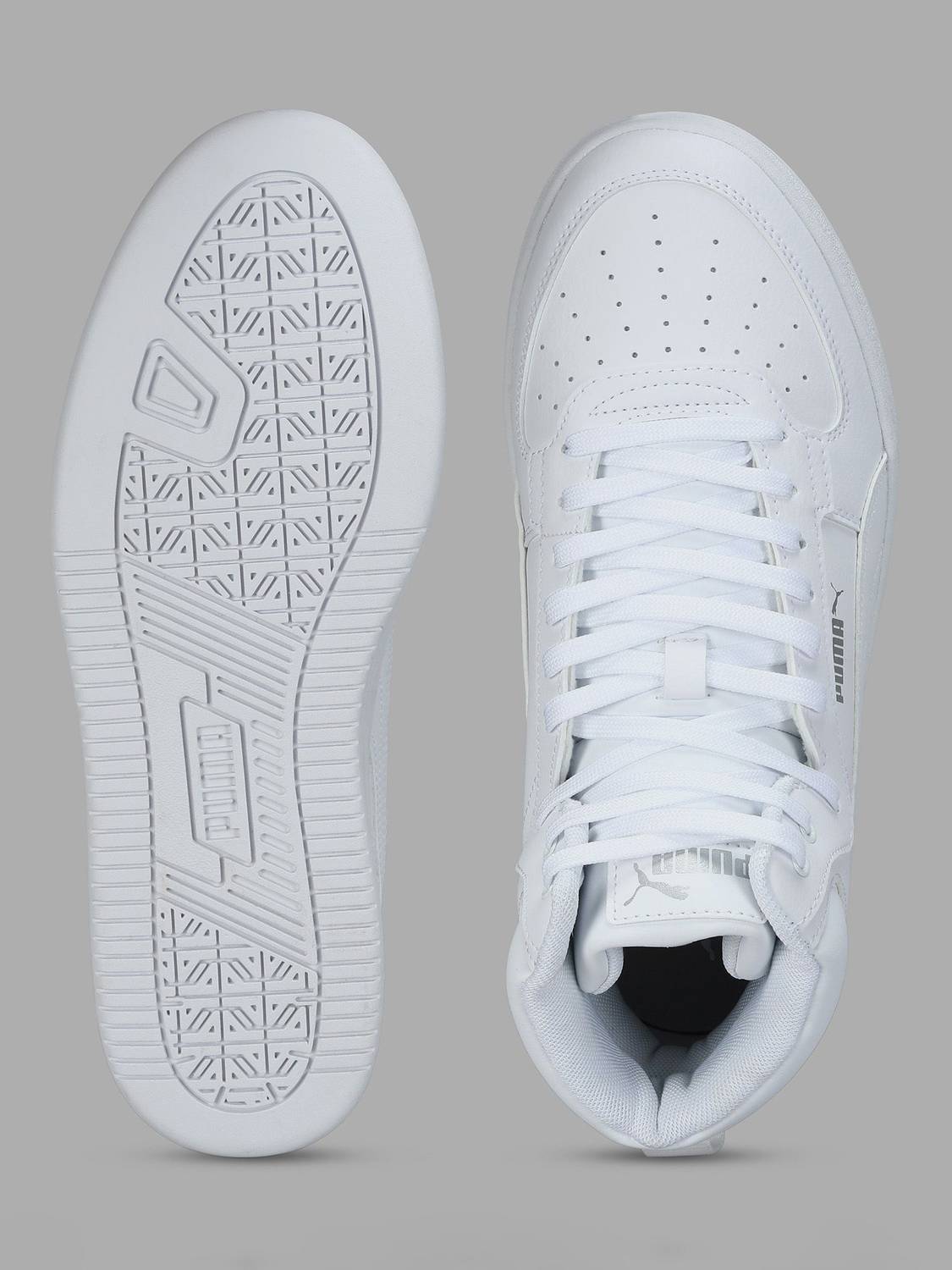 PUMA Caven 2.0 Mid Sneakers For Men White - Image 4