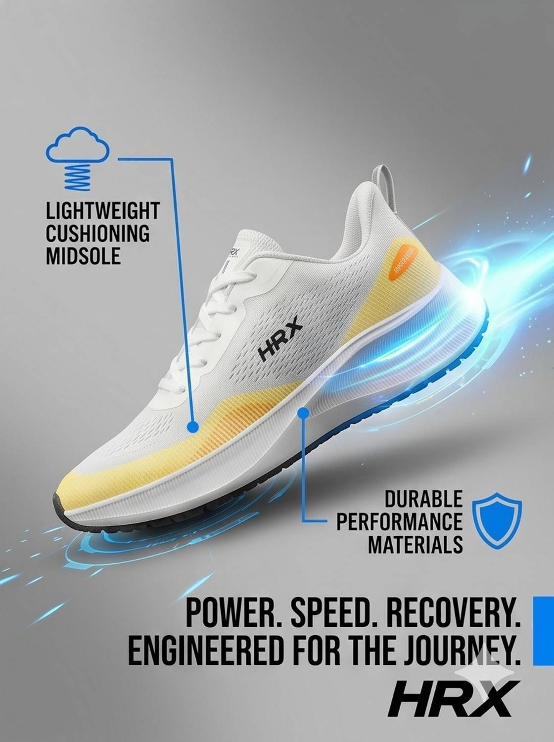 HRX by Hrithik Roshan Men's Running Shoes - Image 4