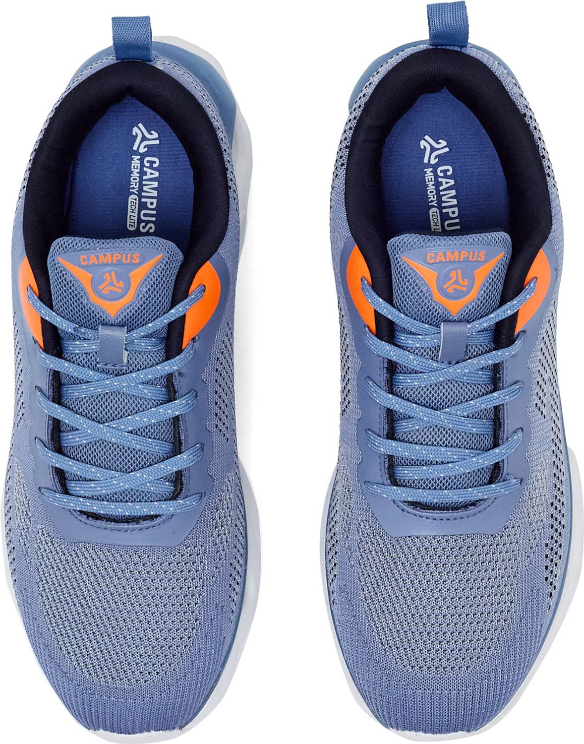 CAMPUS BUZZY Men's Blue Running Shoes - Image 4