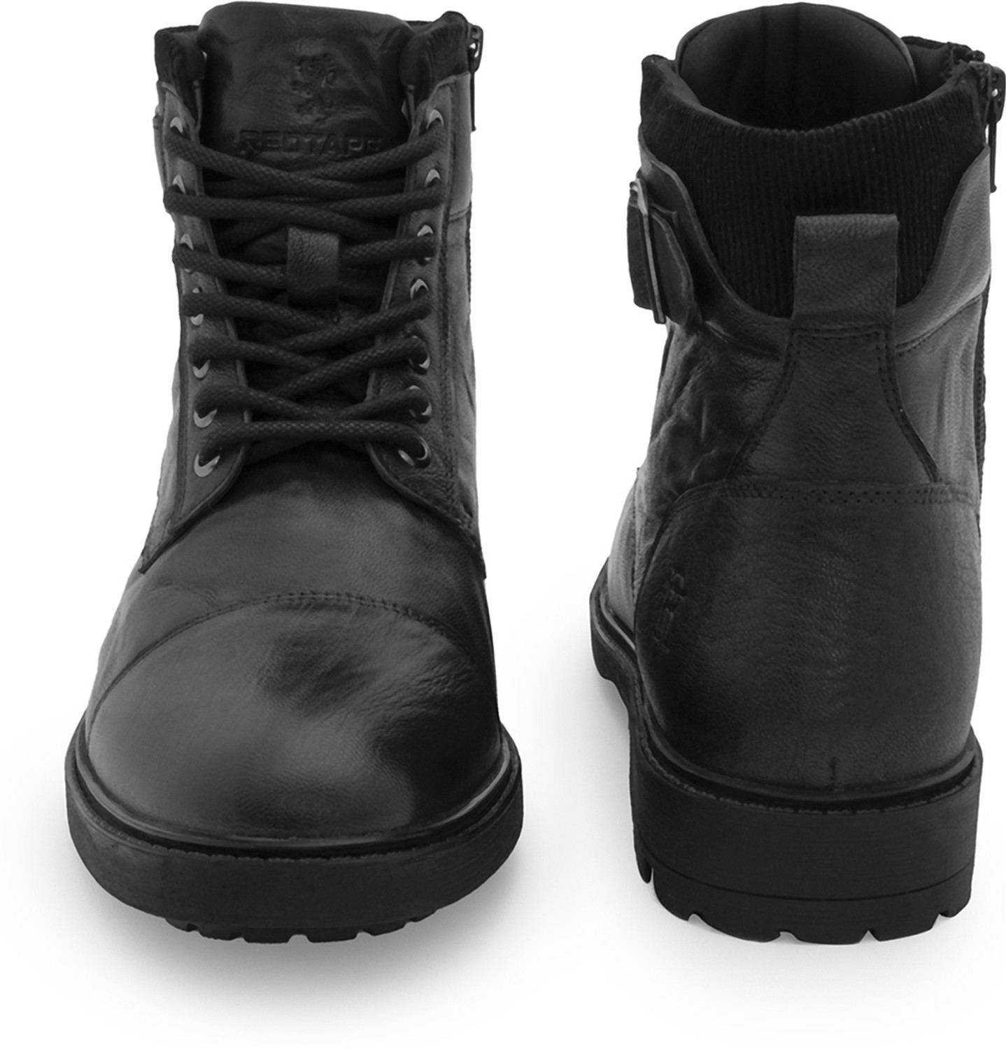 Image of RED TAPE Biker High Top Boots Boots For Men