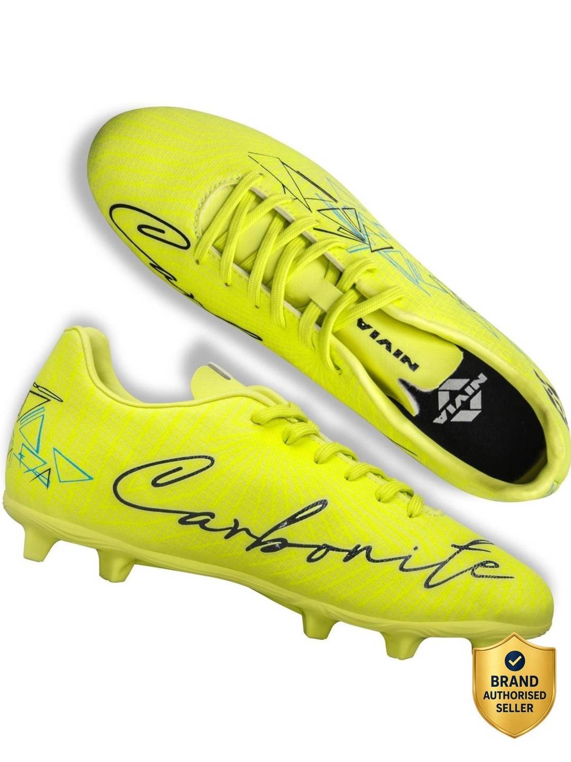 NIVIA Carbonite 7.21 Men's Football Shoes Yellow