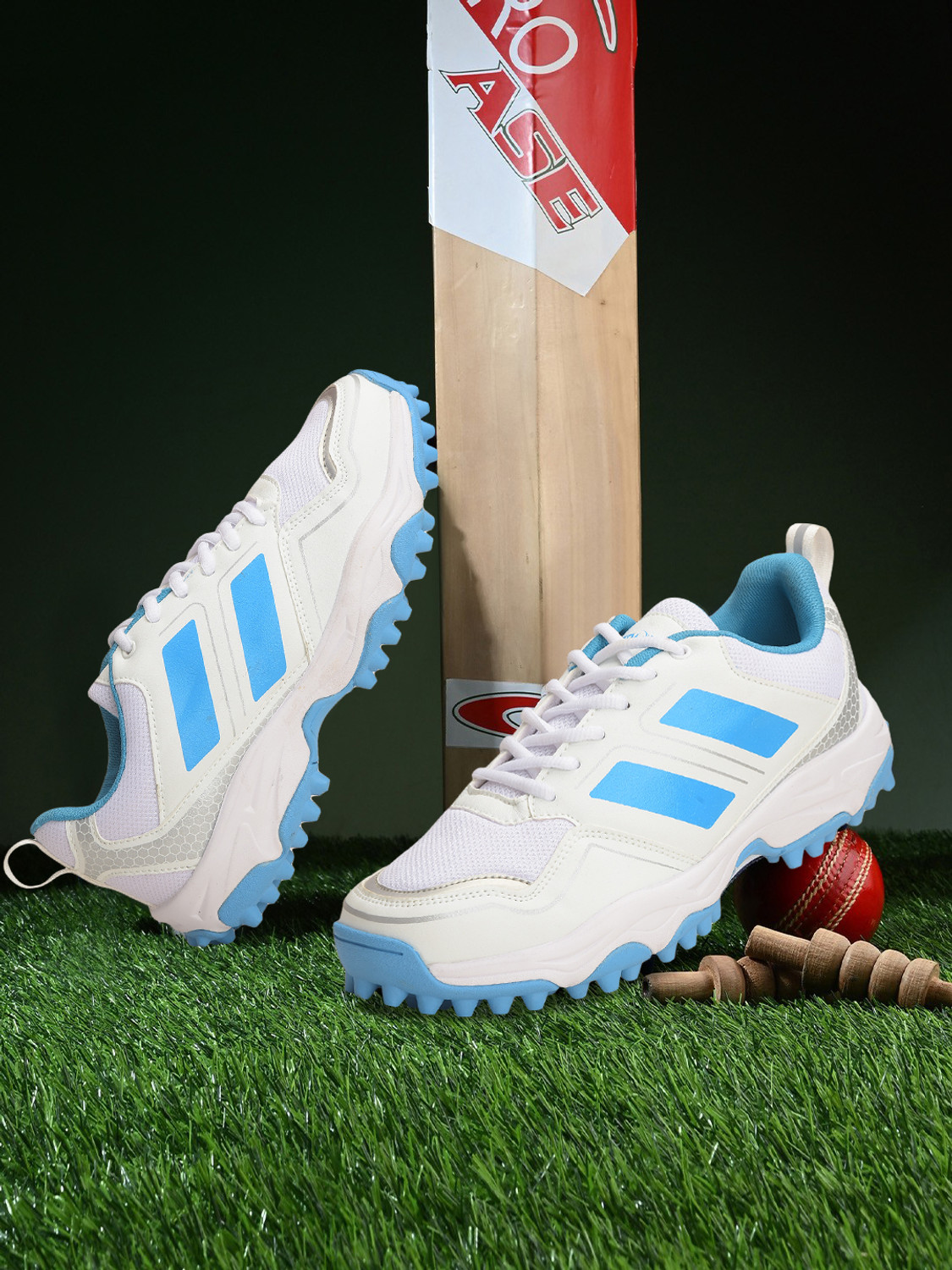 Image of LIBERTY FREEDOM POWERPLAY Lacing Sports Shoes | Comfortable and Breathable Lace-Up Gym, Cricket Shoes For Men
