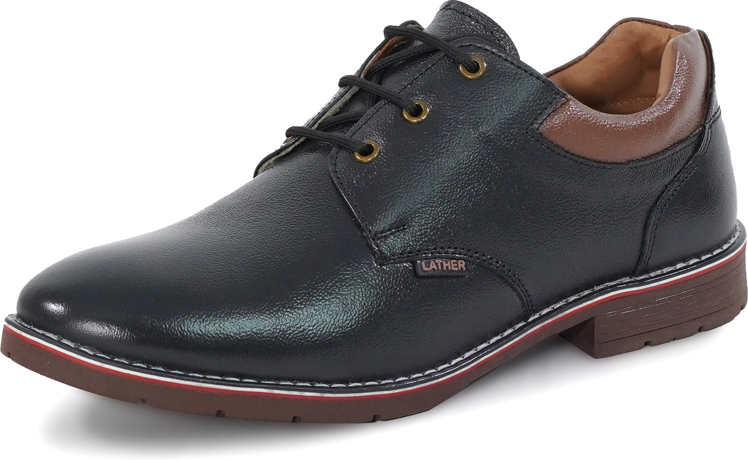 Image of BLACK CHIEF Office Leather Shoe For Men /Derby Formal Shoe Oxford For Men Corporate Casuals For Men