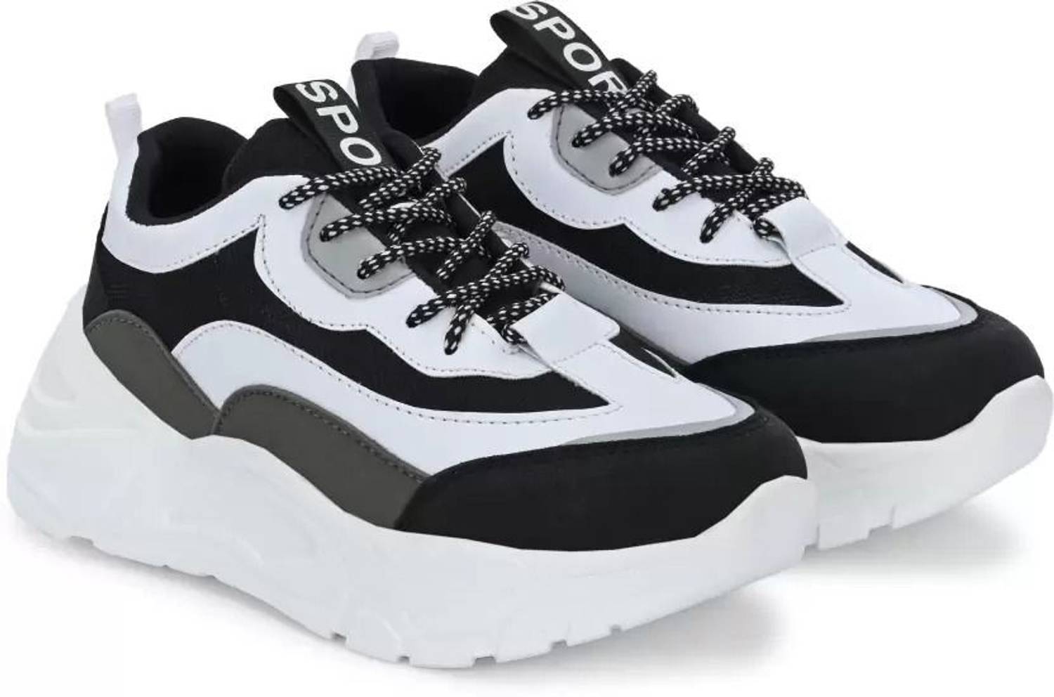 Fabbmate Casual Sports shoes White Sneakers for Women Girls White