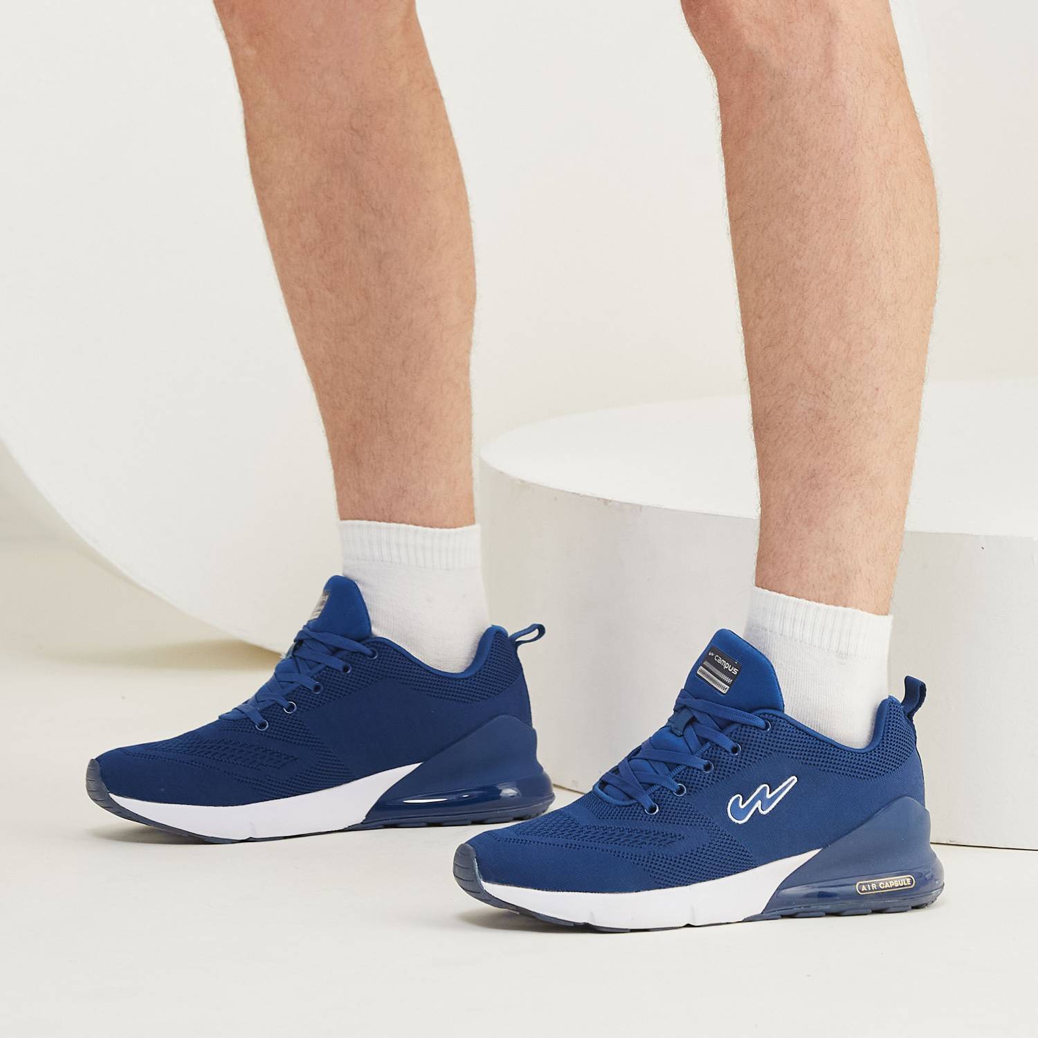 CAMPUS MIKE (N) Blue Running Shoes For Men - Image 3
