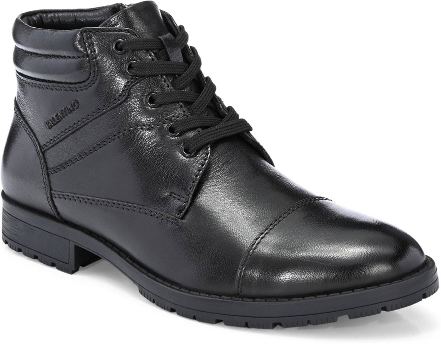 VALENTINO Men Black Boots - Image 4