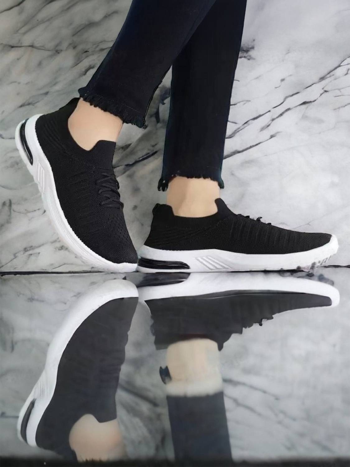 Fabbmate Trendy Sports Shoes for Women's Running,Walking with Mem