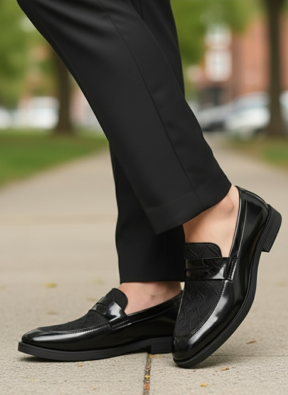Image of T-ROCK Stylish Official Formal Wedding Partywear Shoes Slip On For Men