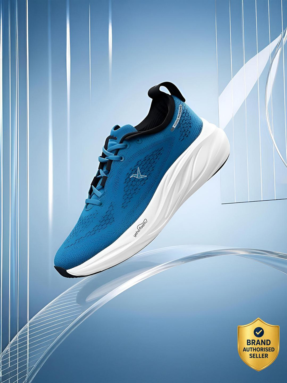 Image of yoho ZeroHour AeroWeave Sport Shoe|Cushioned,Breathable Upper & Shock Absorbent Sole Walking Shoes For Men