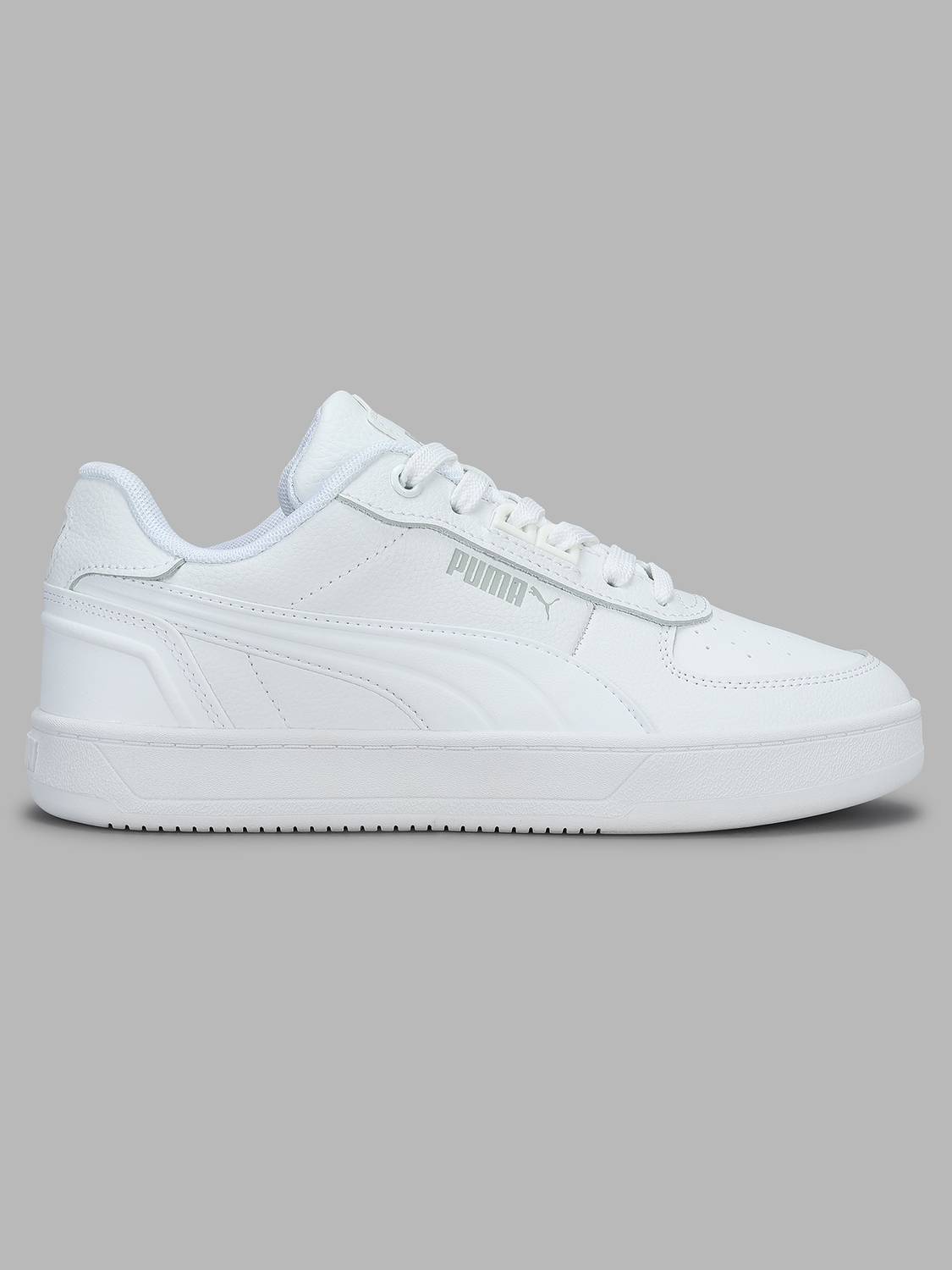 PUMA Caven 2.0 Lux White Sneakers For Men - Image 3