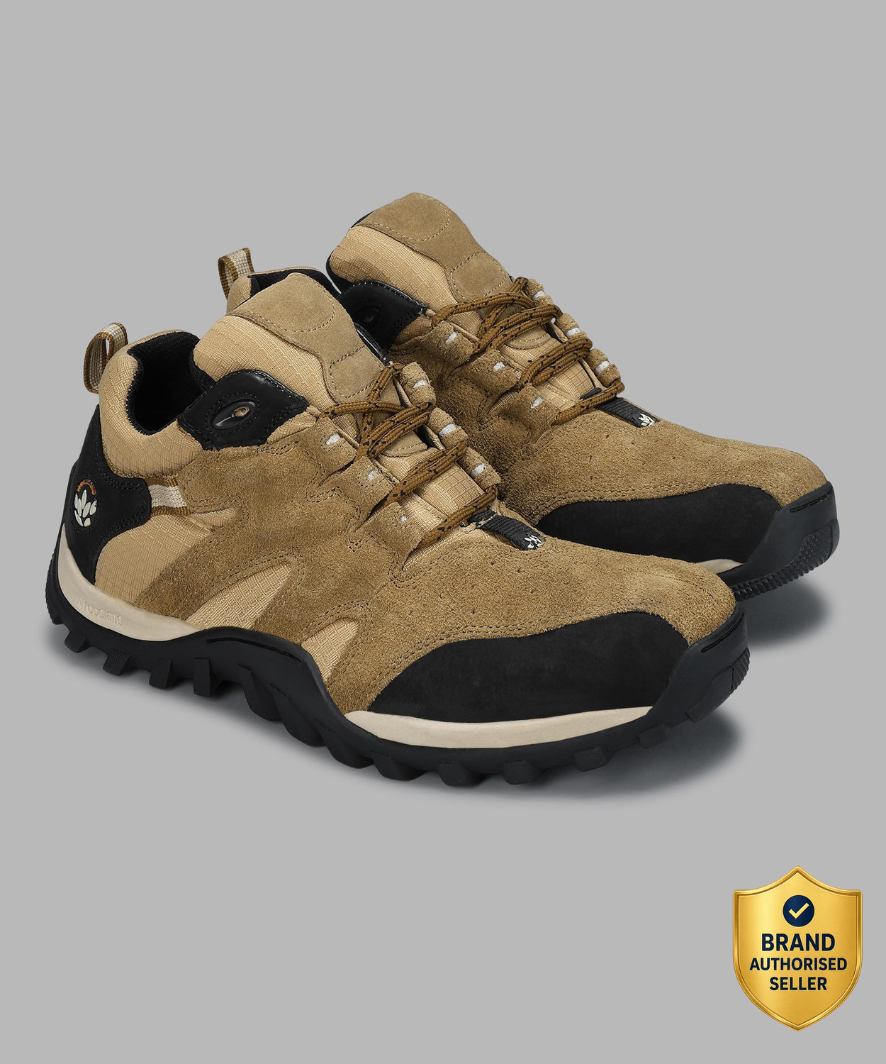 Image of WOODLAND Lace Up Lightweight Breathable Comfortable Daily Use Casuals For Men